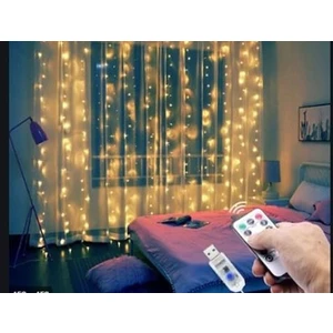 İtc Store 8 Fonksiyonlu Uzaktan Kumandalı Günışığı Perde Peri Led (3 Mt X 3 Mt)