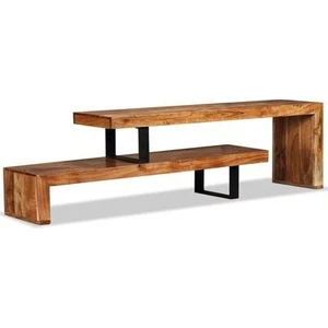 Umut Park Ahşap Metal Ayaklı Tv Yaşam Ünitesi.