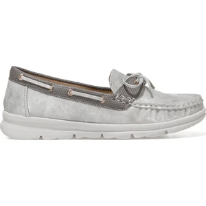 Nine West Marıo 1fx Gri Kadın Loafer Ayakkabı