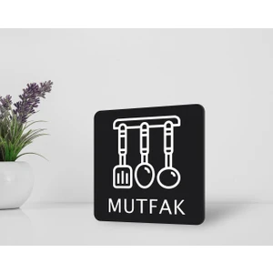 Gift Mutfak Kapı Yönlendirme Levhası-7