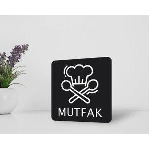 Gift Mutfak Kapı Yönlendirme Levhası-4