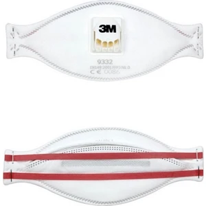 3m 9332 N99/95 Ffp3 Toz ve Solunum Maskesi 5 Adet Tekli Hijyenik Pakette