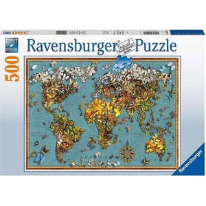 500 Parça Puzzle Butterflies 150434