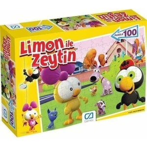 Ca Games Puzzle 100 Parça Limon Ile Zeytin 5084