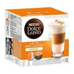 3 Adet Nescafe Dolce Gusto Caramel Latte Macchiato 16 Kapsül