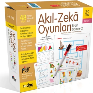 Piar Kids / Akıl Kutu Oyunları / Seviye 2/3-6 Yaş