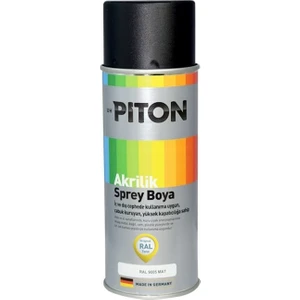 Akrilik Boya Ral 9005 Mat Siyah 400 ml Sprey  Boya