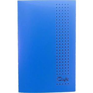 New Style Çizgili 60 Yaprak Plastik Kapak A4 Boy Defter
