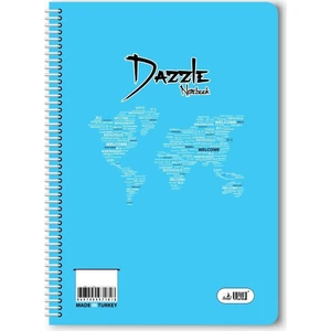 72 Yaprak Çizgili Spiralli Defter A4 Boy