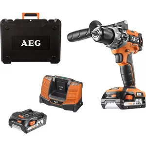 Aeg BSB 18 C2BL LI-202C Akülü Çift Kömürsüz Motor Matkap Darbeli Vidalama  (Lithium ion 18 V;2,0 Ah)