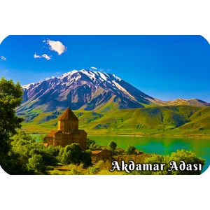 Buzdolabı Magneti Van  Akdamar Adası