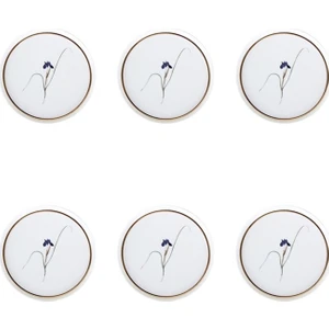 Botanical Desen Düz Tabak 21cm 6'lı 04ALM005044