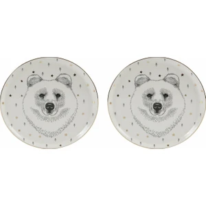 Forest Bear Düz Tabak 20cm 2'li 04LFH000451