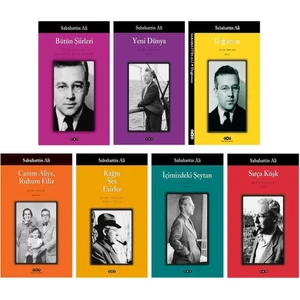 Bütün Şiirleri - Yeni Dünya - İçimizdeki Şeytan - Sırça Köşk- 7 Kitap - Sabahattin Ali