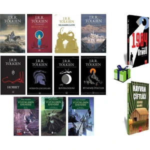 Tolkien:Kullervo'nun Hikayesi - Beren ile Luthien - Gondolin'in Düşüşü - Bitmemiş Öyküler  - Kullervo'nun Hikayesi + Hayvan Çiftliği +  1984