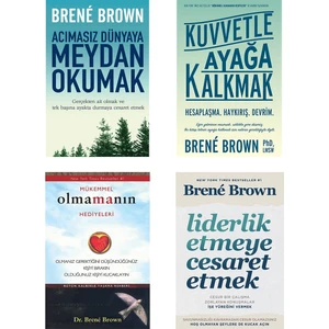 Mükemmel Olmamanın Hediyeleri 4'lü Kitap Seti - Brene Brown
