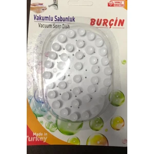 Beyaz Vakumlu Sabunluk