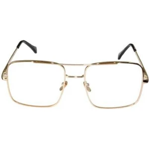 Unisex Kare Pilot Şeffaf Gözlük