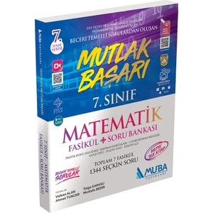 Muba Yayınları Mutlak Başarı 7. Sınıf Matematik Fasikül - Soru Bankası