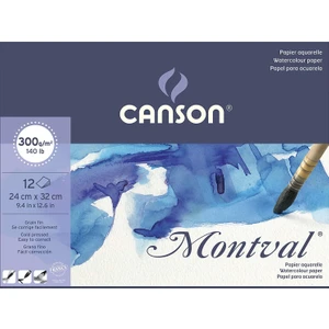 Montval Sulu Boya Blok Pad Canmontv 12 Sayfa 300 gr 24 x 32 cm