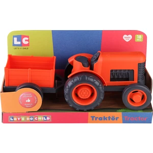 LC Oyuncak Turuncu Traktör