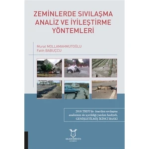 zeminlerde Sıvılaşma Analiz ve Iyileştirme Yöntemleri  - Murat Mollamahmutoğlu