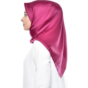 Miray, Fuşya Düz Kristal Eşarplar