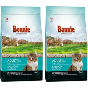 Somonlu Yetiskin Kedi Mamasi 1,5 kg 2 Adet