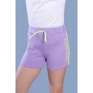 Toontoy Kids Toontoy Kız Çocuk Yazı Nakışlı Şort