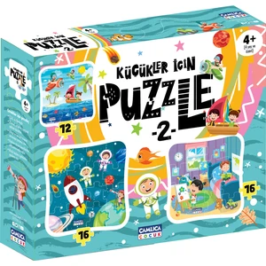 Çamlıca Çocuk Yayınları Küçükler Için Puzzle - 2 (Kutulu)