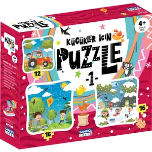 Çamlıca Çocuk Yayınları Küçükler Için Puzzle - 1 (Kutulu)