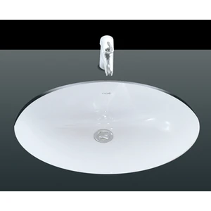 TP214 Tezgah Altı Oval Lavabo 37X47 cm Beyaz