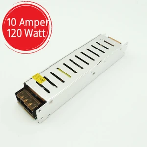 Şerit LED Trafo 12V Adaptör Driver 10 Amper 120 Watt