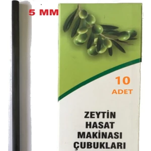 Zeytin Hasat Makinası Benza Tipi 5 mm Karbon Fiber Çubuk 10 Adet