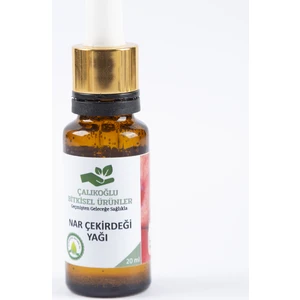 Çalıkoğlu Bitkisel Ürünler Nar Çekirdeği Yağı 20 ml (Siyah Damlalıklı)
