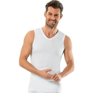 123 Erkek Atlet V Yaka Sıfır Kol %100 Pamuk 5’li Paket