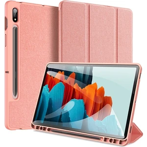 Ally Dux Ducis Galaxy Tab S7  T870-T875 Kılıf Kalem Yerli Soft Tpu Mıknatıslı Kılıf AL-33290 Pembe