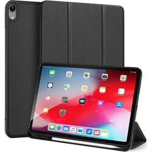 Dux Ducis iPad Air 4 10.9 Kılıf Kalem Yerli Soft Tpu Mıknatıslı Kılıf AL-33410 Siyah