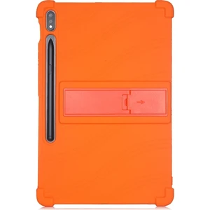 Galaxy Tab S7 T870 -  T875 11 Inç Standlı Silikon Kılıf Turkuaz