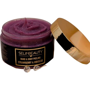 Selin Beauty Selin Beauty Çilek - Hibiscus El  Vücut Peeling