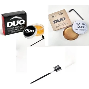 Kaş Şekillendirici Sabun + Duo Kaş Şekillendirici Wax Set + Kaş Tarağı