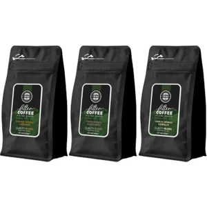 By Tüfekçi Çok Satanlar 3'lü Set Karamel, Vanilya ve Fındık Aromalı Filtre Kahve 3 x 250 gr