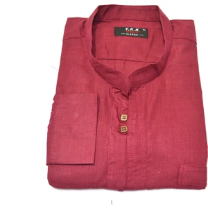 Kurular Tekstil Çift Düğme Uzunkol Pamuk Gömlek