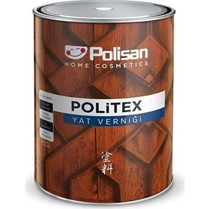 Politex Yat Verniği Parlak Şeffaf 2,5lt