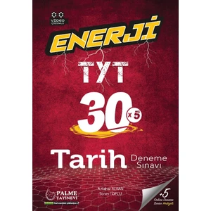 Palme Yayıncılık Enerji TYT Tarih 30 Deneme Sınavı