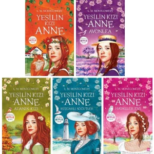 Yeşilin Kızı Anne 5 Kitap Set - Avonlea - Adanın Kızı - Rüzgarlı Söğütler - Hayaller Evi