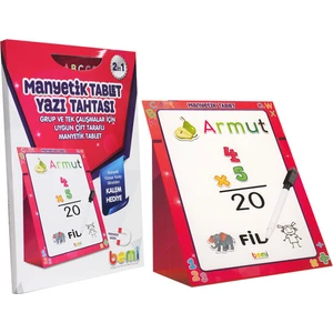 Oyuncak Manyetik Yazı Tahtası - Pembe