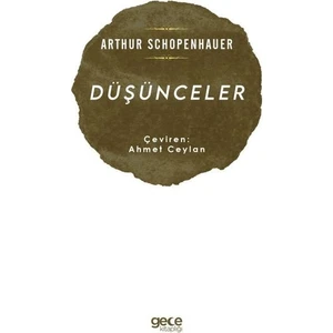 Düşünceler - Arthur Schopenhauer