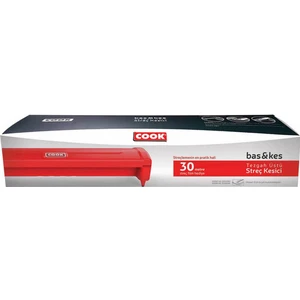 Bas Kes Strech Film 30 x 30 Metre Kırmızı