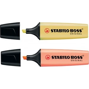 Boss Original Pastel Fosforlu Kalem 2 Renk
